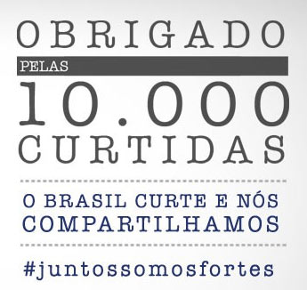 10.000 Muito obrigados!