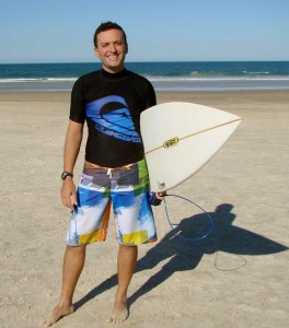 Guilherme Machado e o surfe